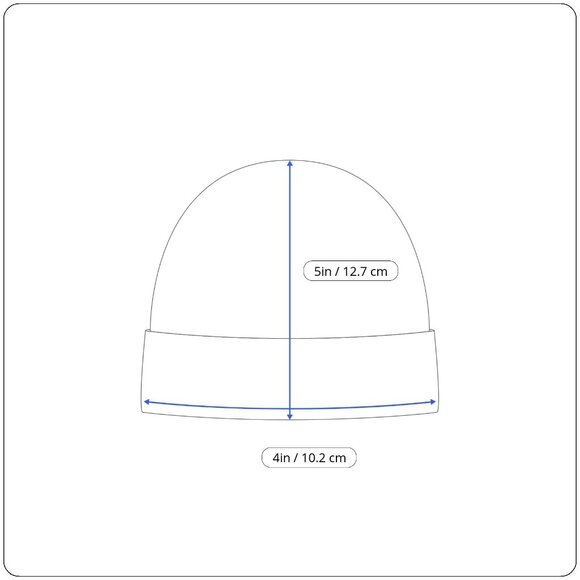 Carhartt Black Knit Cuffed Beanie Hat With Embroidered Logos - New - Picture 10 of 10